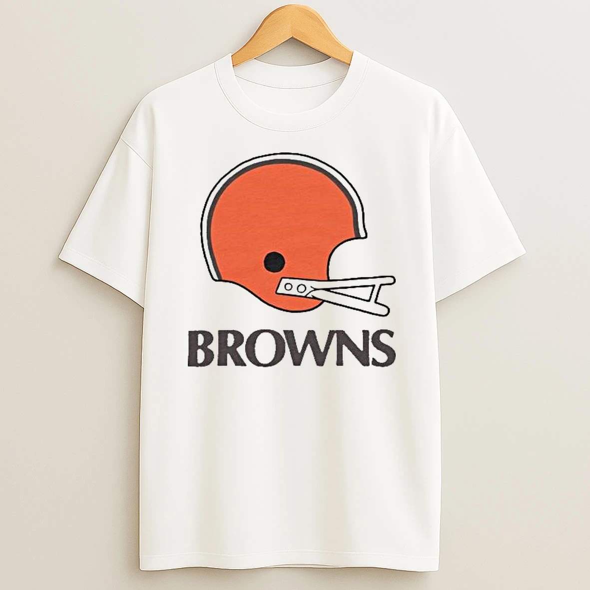 Cleveland Browns Big Helmet T Shirt