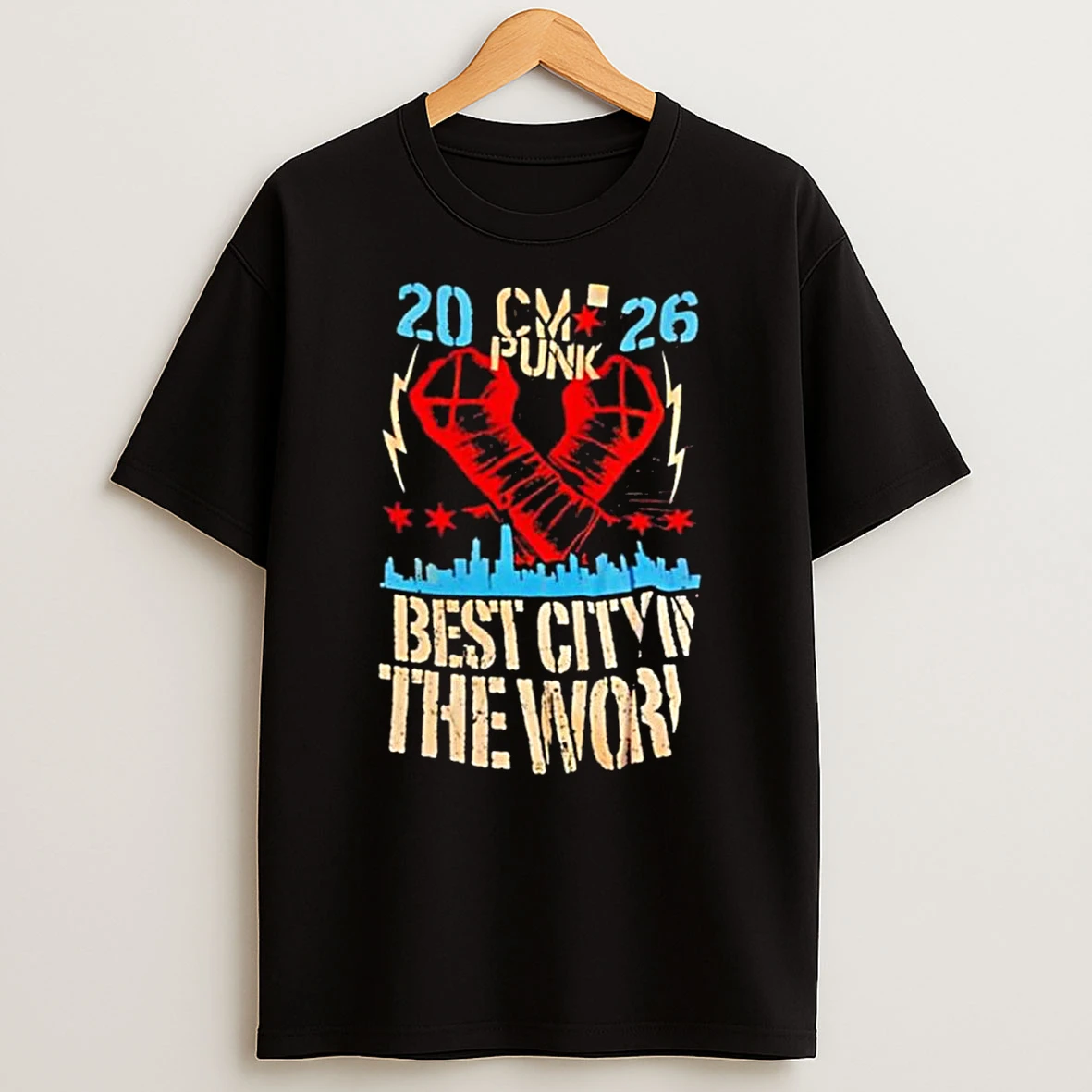 Cm Punk Best City In The World 2026 T Shirt