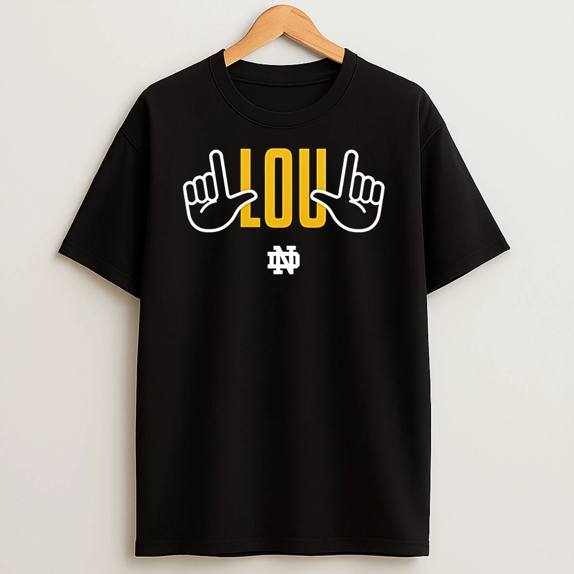 Coach Lou Holtz Notre Dame Lou Hand T Shirt