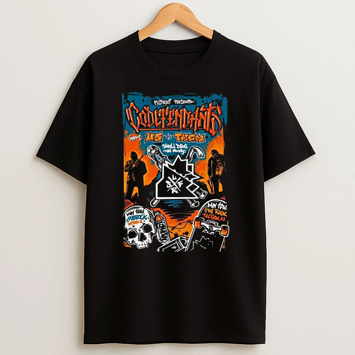 Codefendants May 16 17 2026 In Flagstaff Az And Scottsdale Az T Shirt