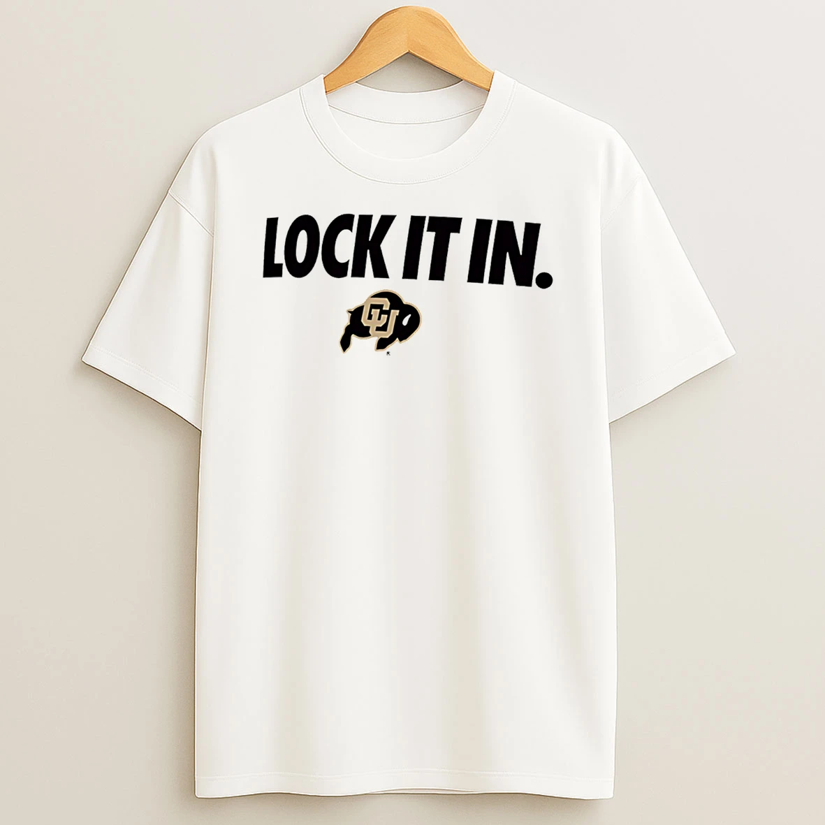 Colorado Buffaloes Lock It In Logo T Shirt