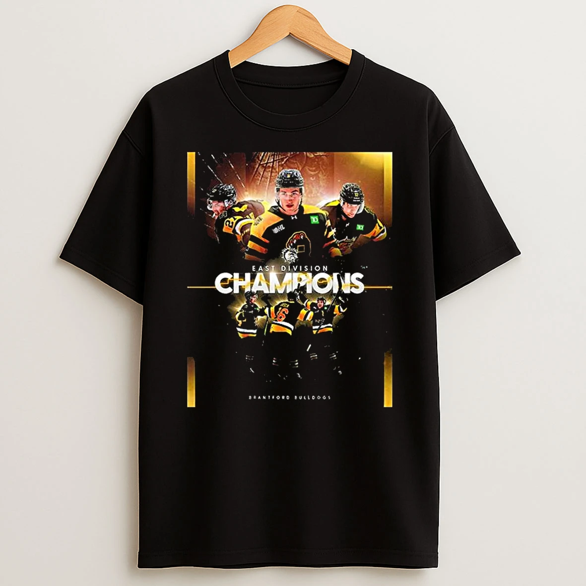 Congrats Brantford Bulldogs Champions East Division Champions 2026 T Shirt