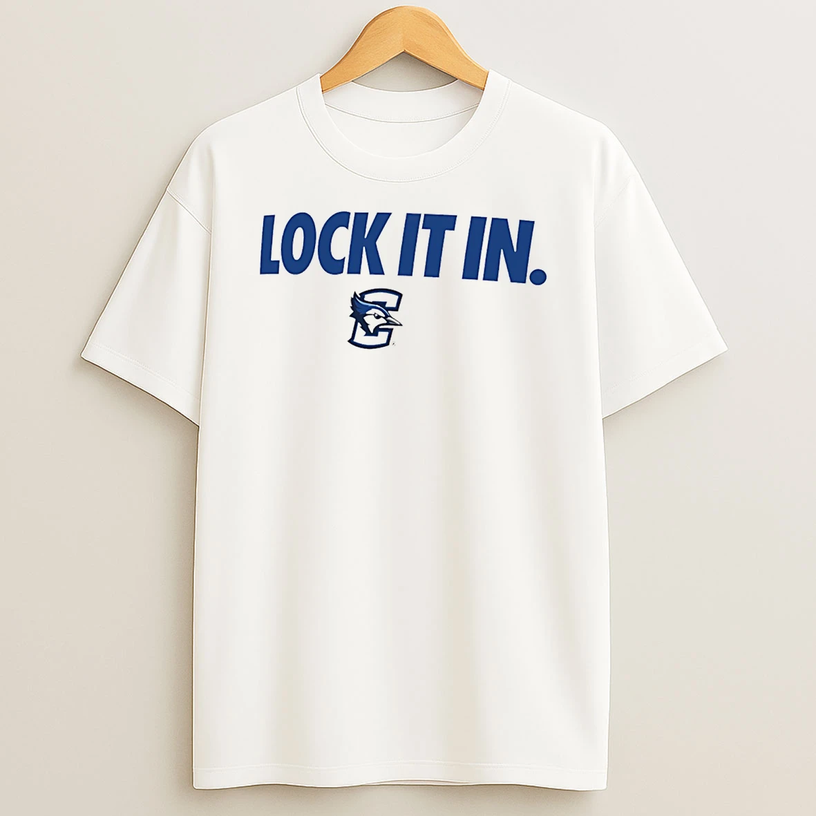 Creighton Bluejays Lock It In Logo T Shirt