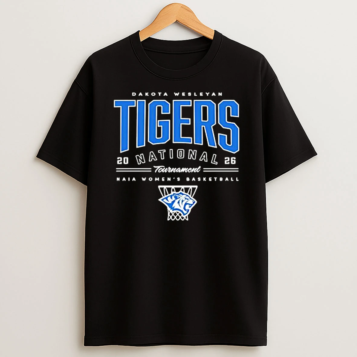 Dakota Wesleyan Tigers National Tournament 2026 Naia Womens Basketball T Shirt