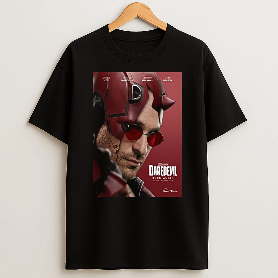 Daredevil Born Again Season 2 Marvel Television On March 24 2026 Art By Rafig Jabbarov T Shirt