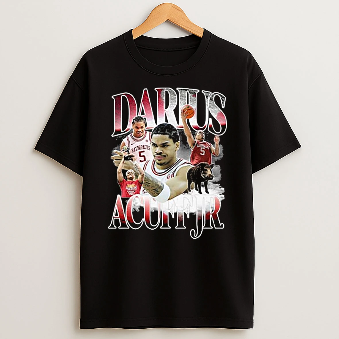 Darius Acuff Jr Arkansas Razorbacks T Shirt