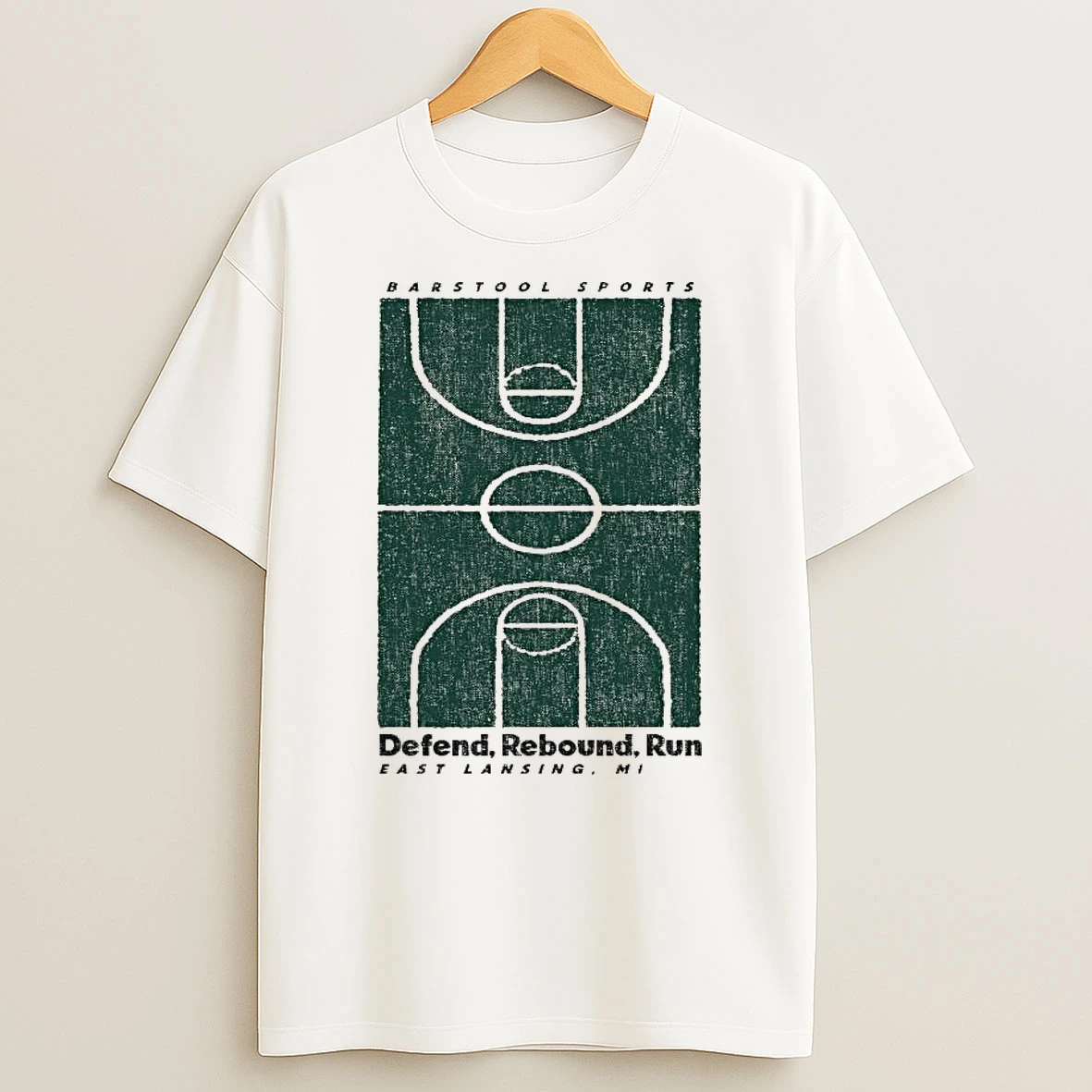 Defend Rebound Run East Lansing Mi T Shirt