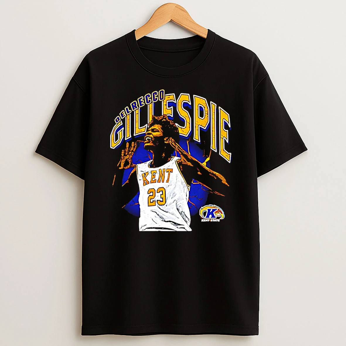 Delrecco Gillespie Kent State Basketball Ncaa Graphic 26 T Shirt