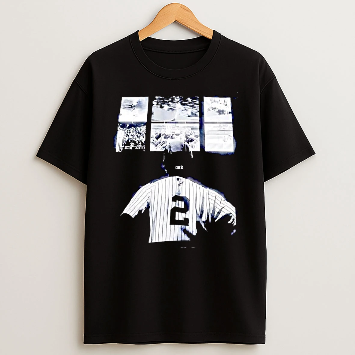 Derek Jeter New York Yankees Number 2 Career Highlights T Shirt
