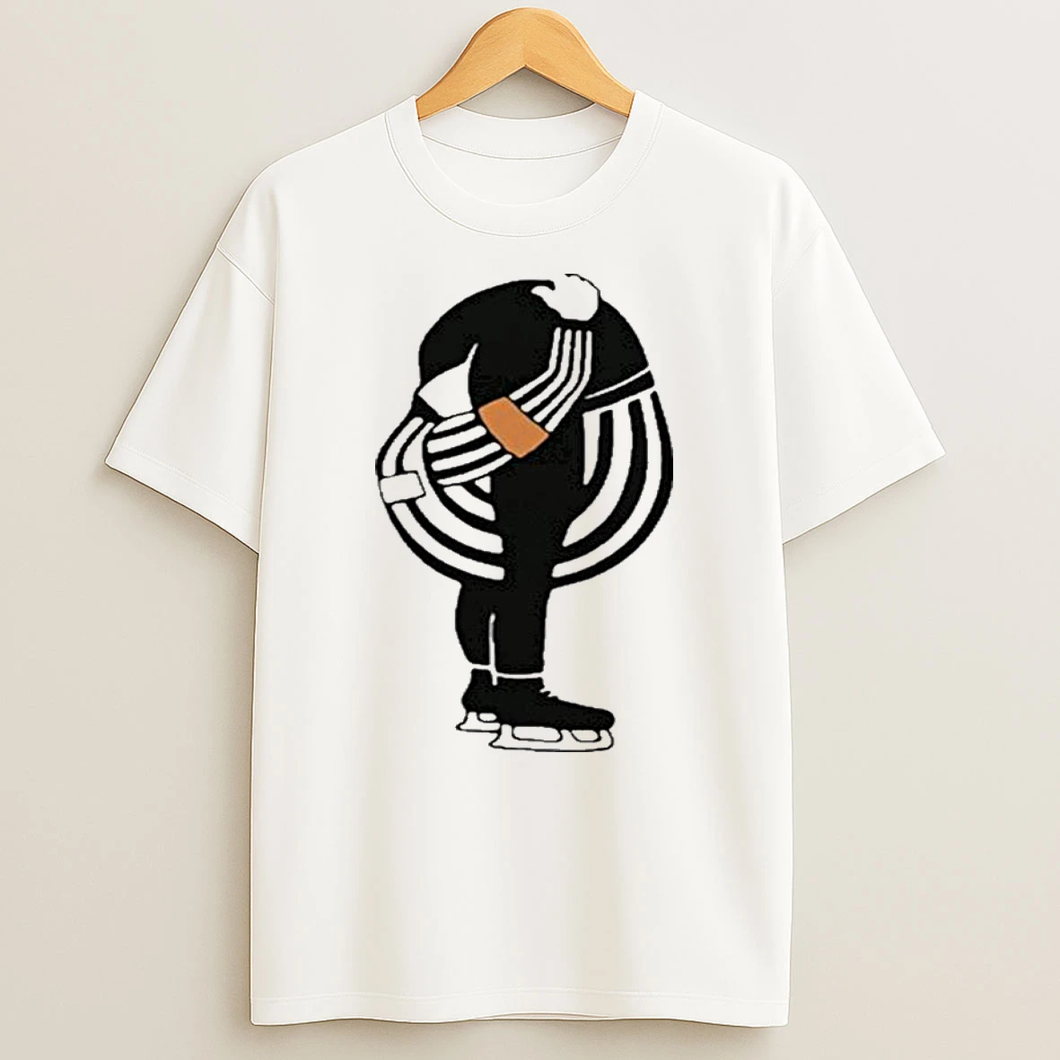 Derrick Rose Hockey Ref Head In Butt T Shirt