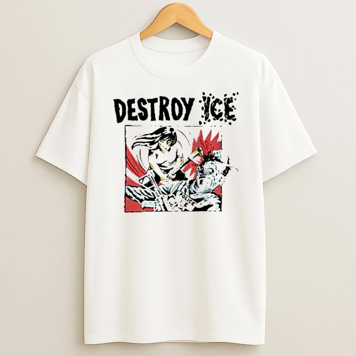 Destroy Boys Exclusive Merch Destroy Ice T Shirt