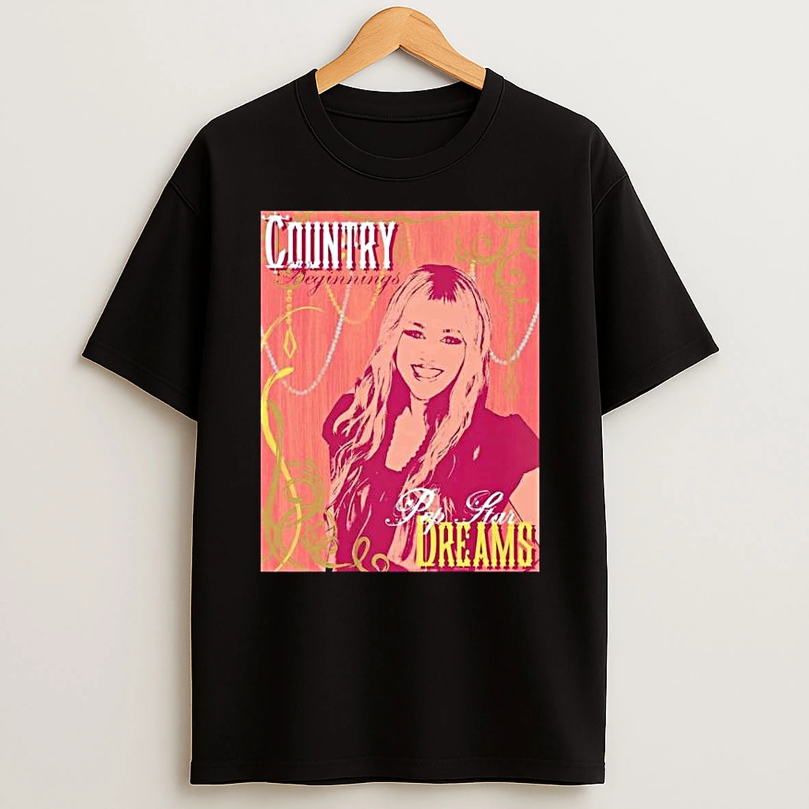 Disney Hannah Montana 20th Anniversary Miley Stewart Country Beginnings T Shirt