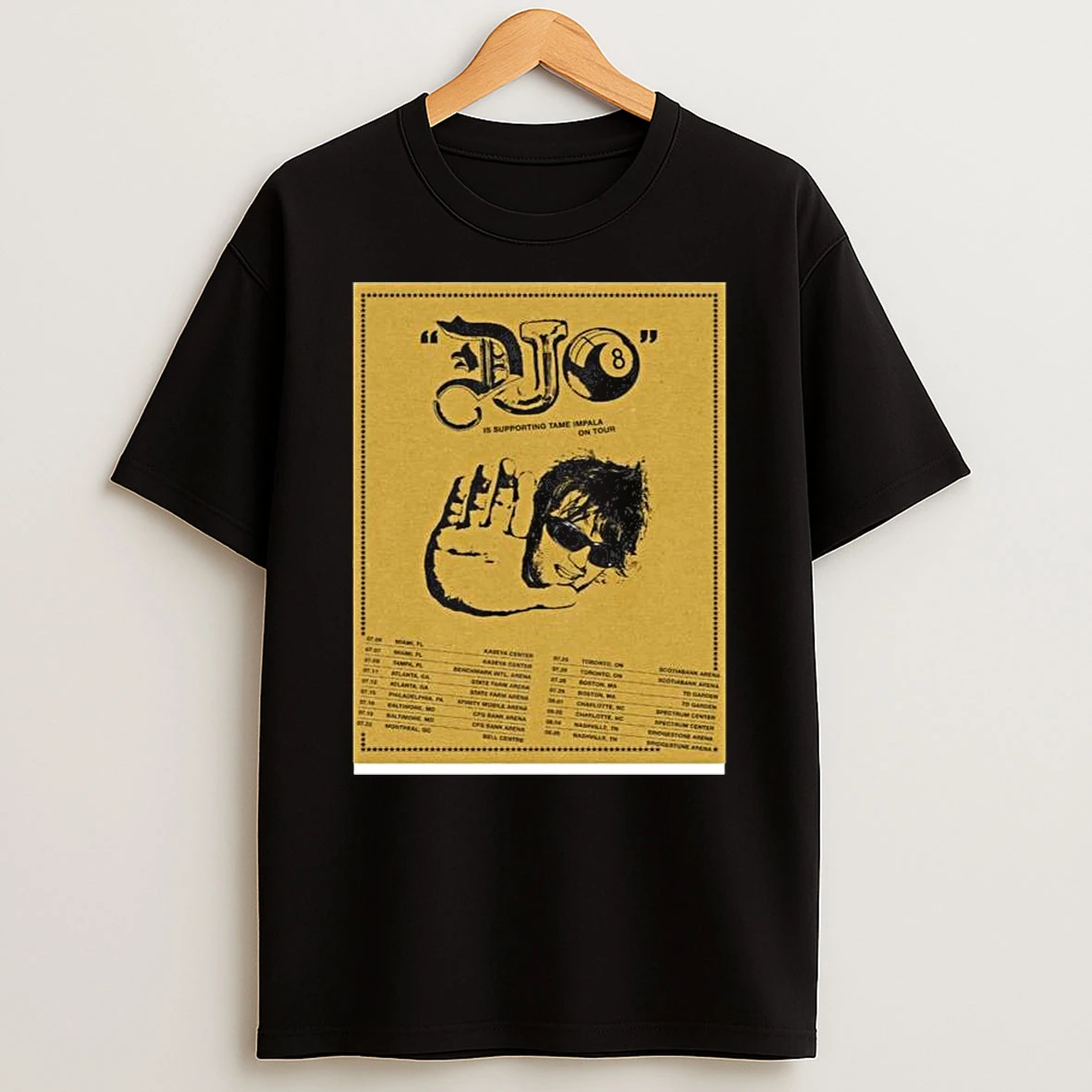 Djo X Tame Impala Tour 2026 T Shirt