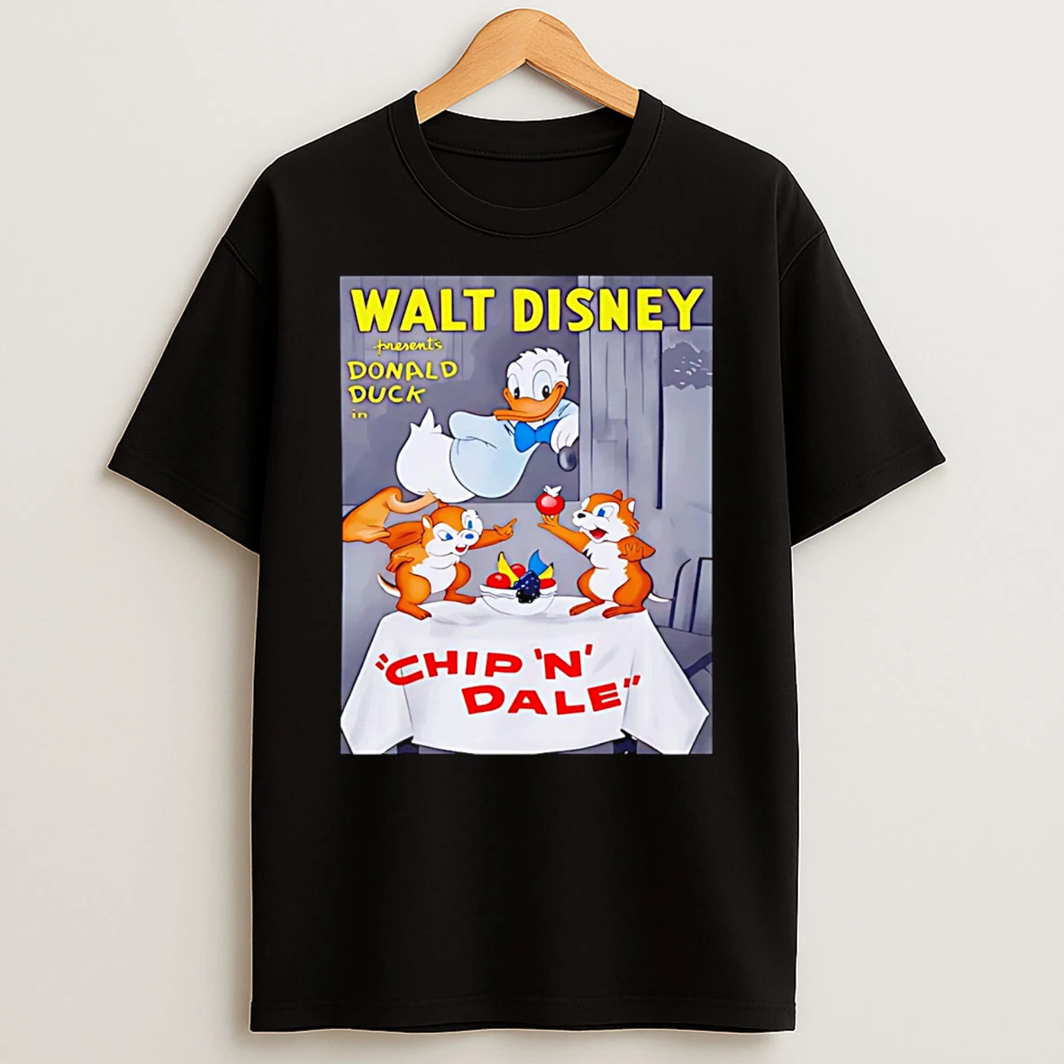 Donald Duck In Chip N Dale T Shirt