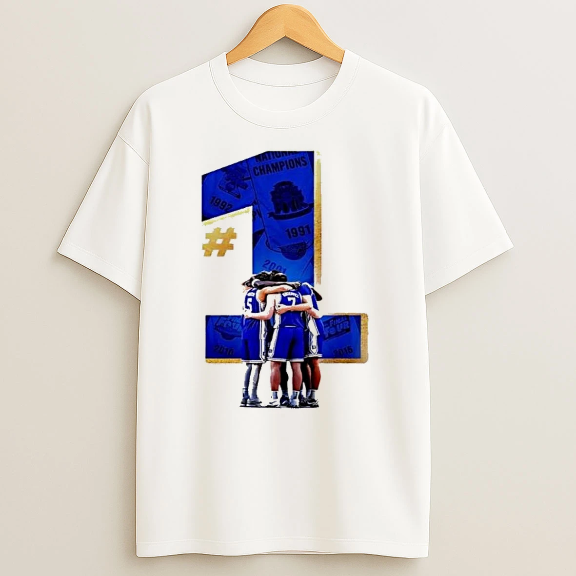 Duke Blue Devils 1 Acc Mens Basketball Tournament Champions 2026 T Shirt