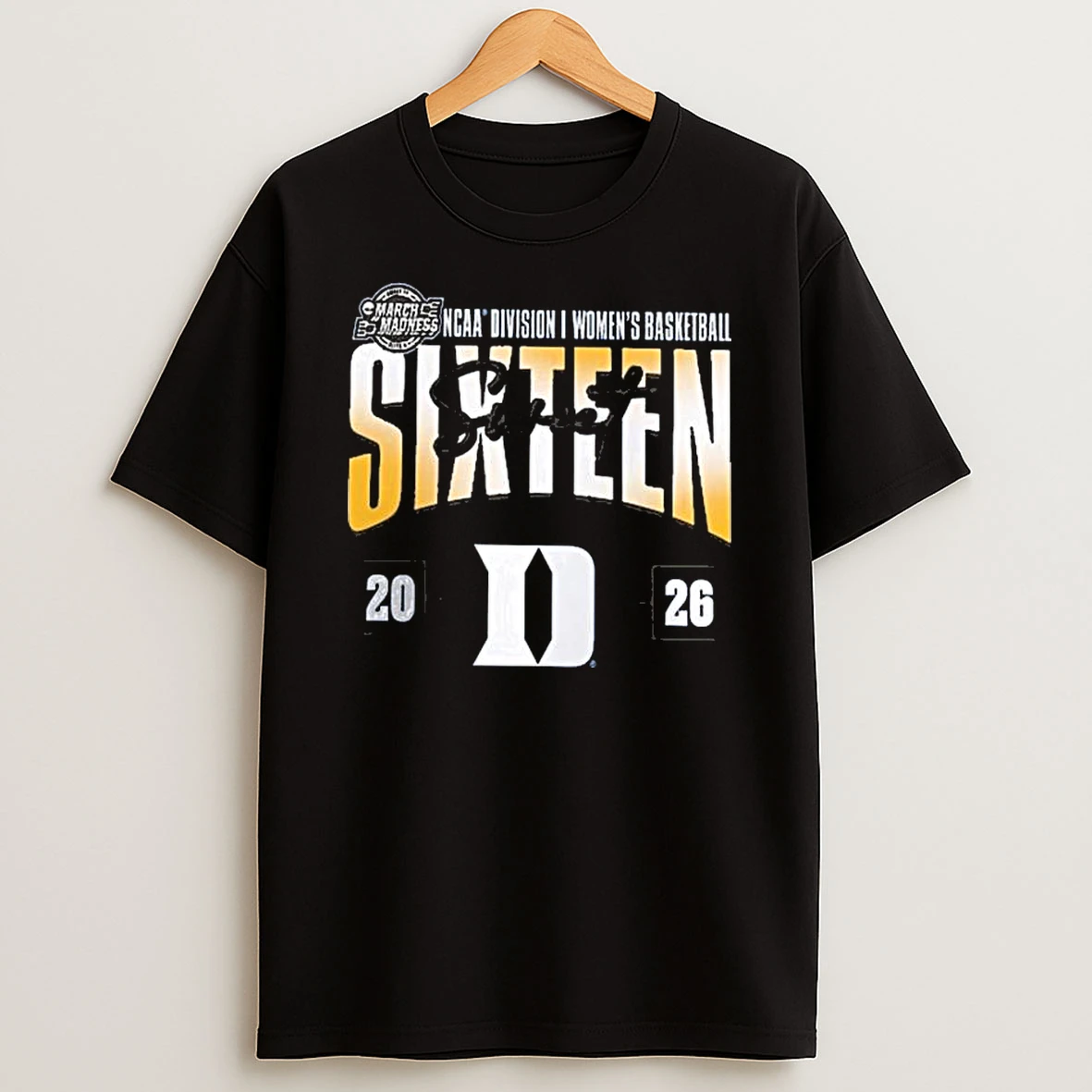 Duke Blue Devils 2026 Ncaa Womens Basketball Tournament March Madness Sweet 16 T Shirt