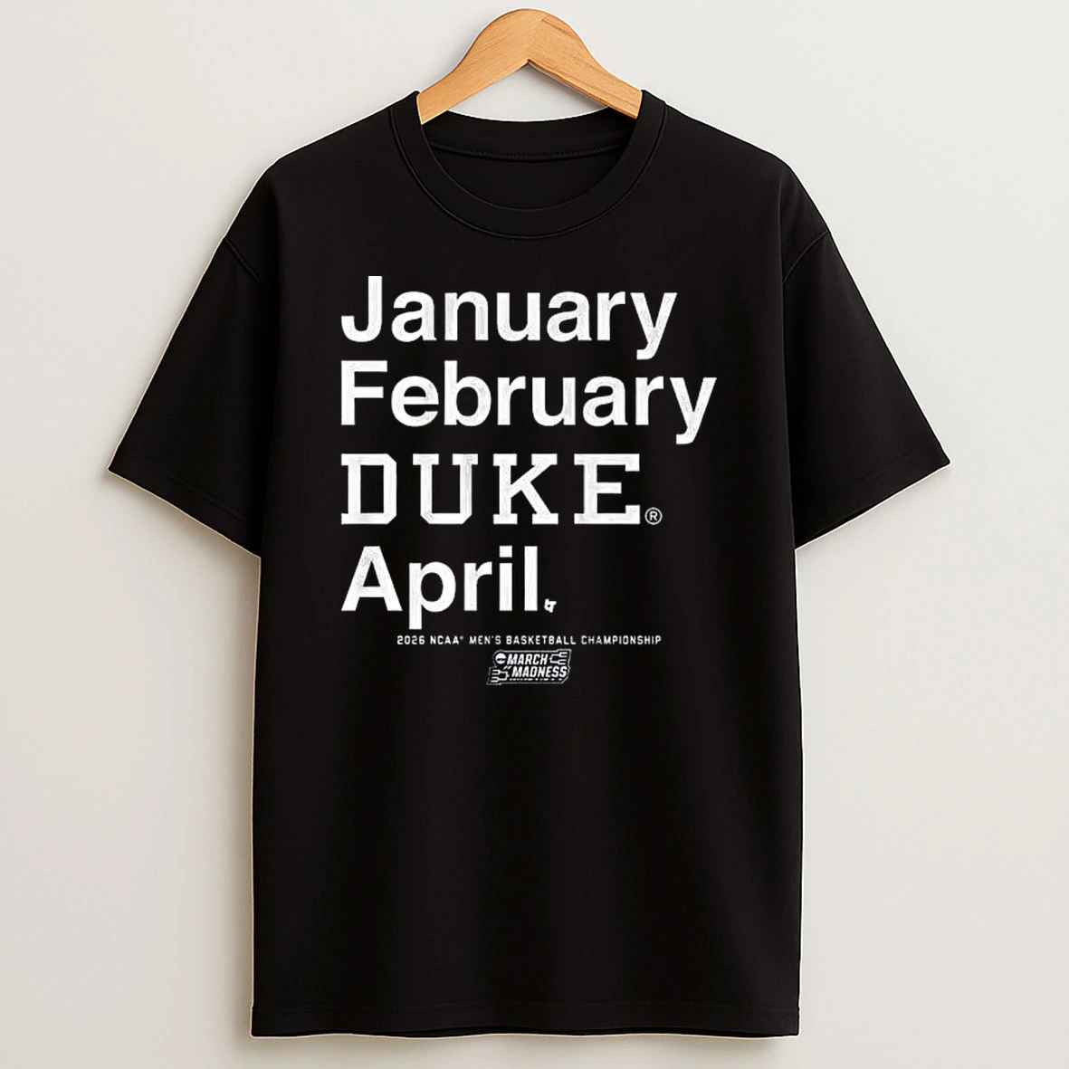 Duke Blue Devils Mbb 2026 March Madness Month T Shirt