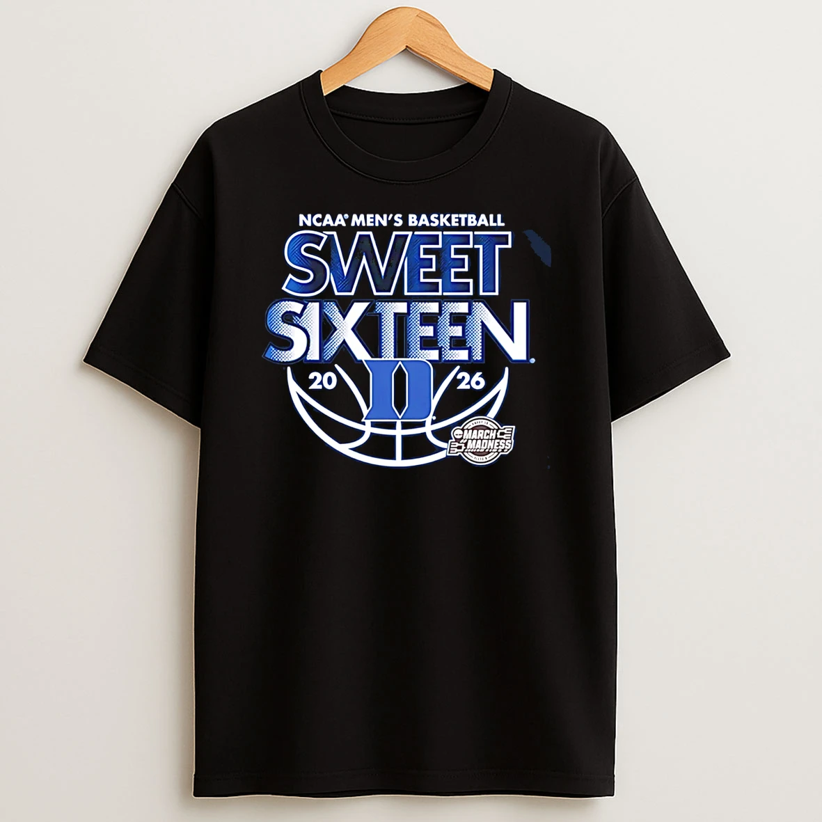 Duke Mens Basketball 2026 Ncaa March Madness Sweet Sixteen T Shirt