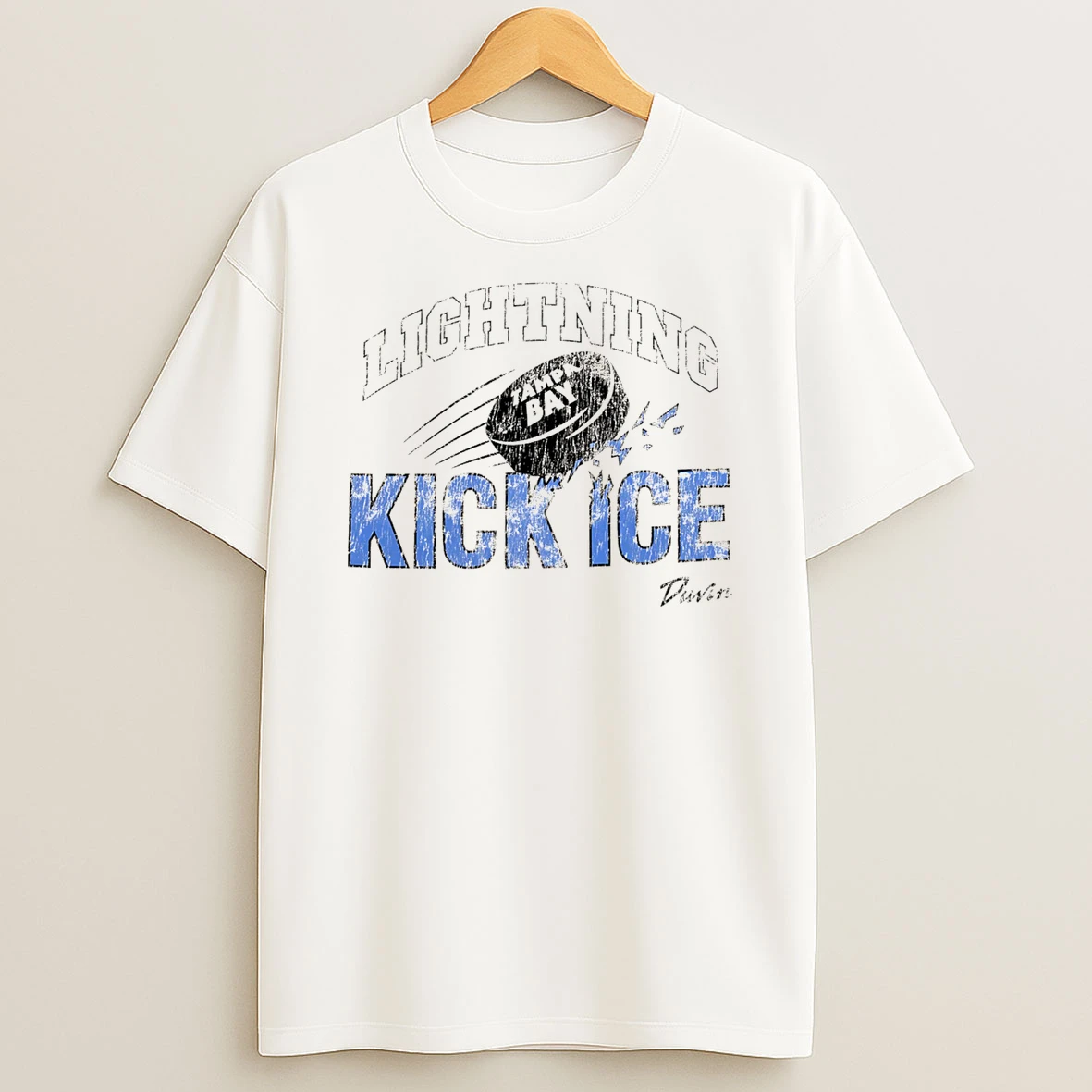 Duvin X Tampa Bay Lightning Kick Ice Graphic T Shirt