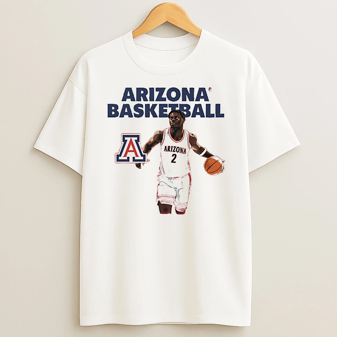 Dwayne Aristode Arizona Wildcats Illustrated Player Collage T Shirt