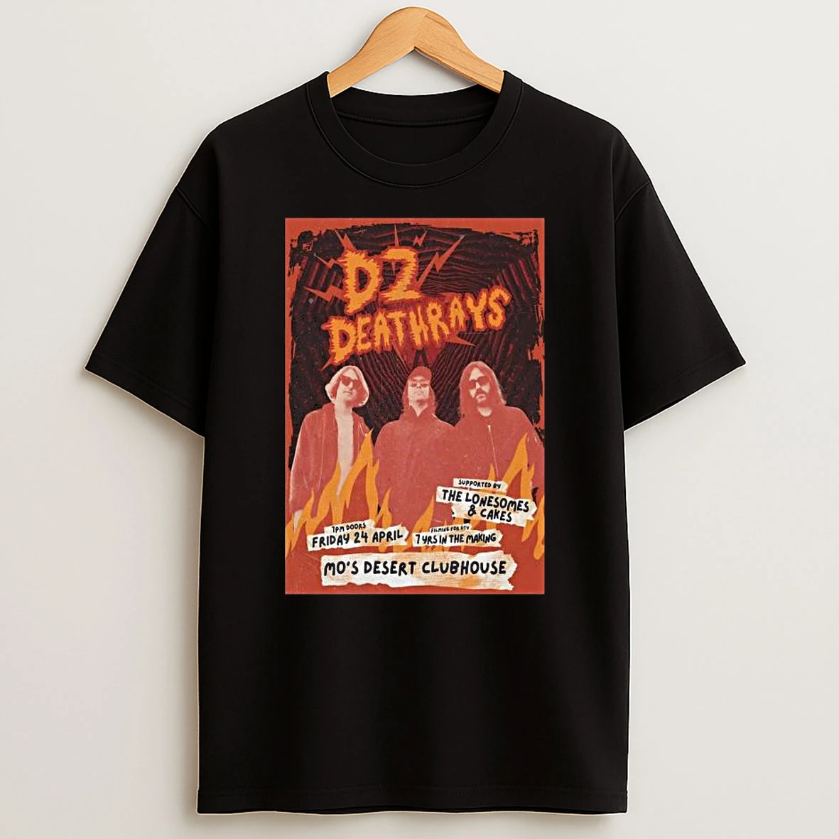 Dz Deathrays Tour Burleigh Heads Australia On April 24 2026 T Shirt