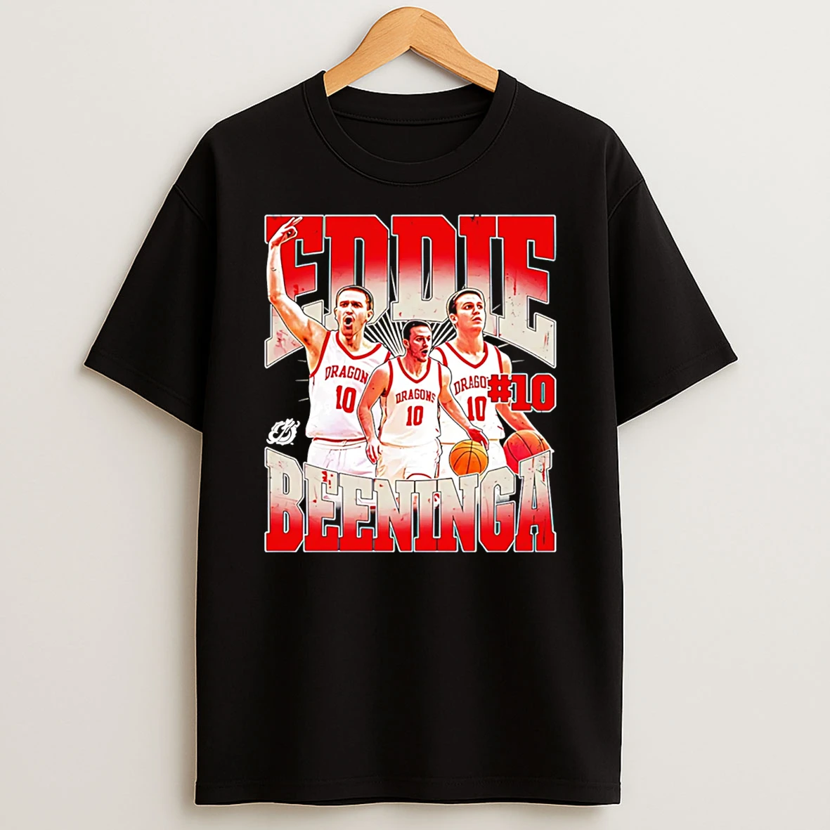 Eddie Beeninga Msum Basketball Ncaa Player Collage T Shirt