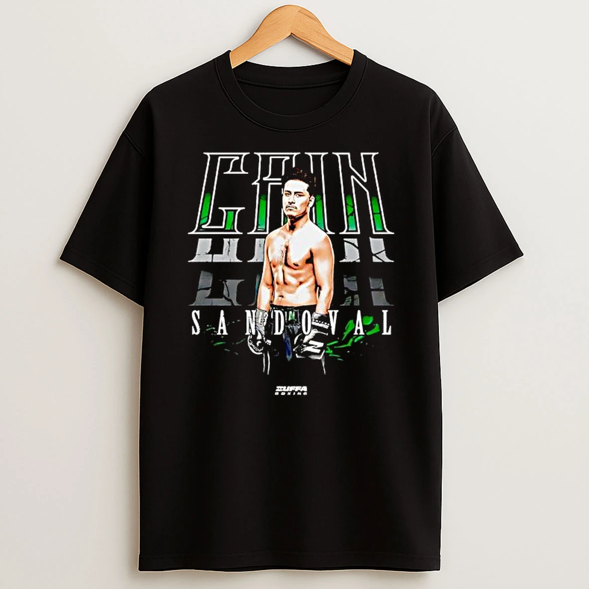 Efrain Sandoval Zuffa Boxing Graphic Fighter Portrait T Shirt