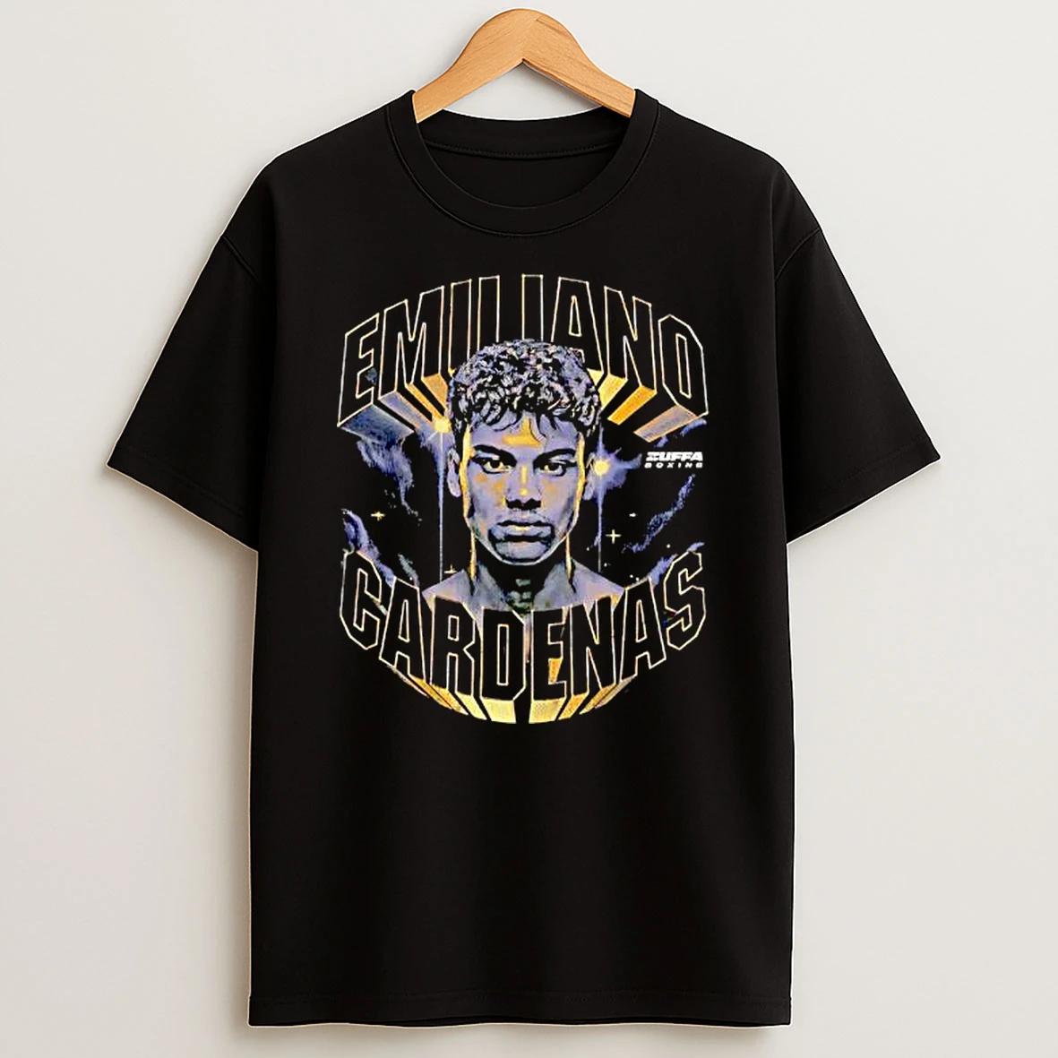 Emiliano Cardenas Zuffa Boxing Golden 3d Typography T Shirt