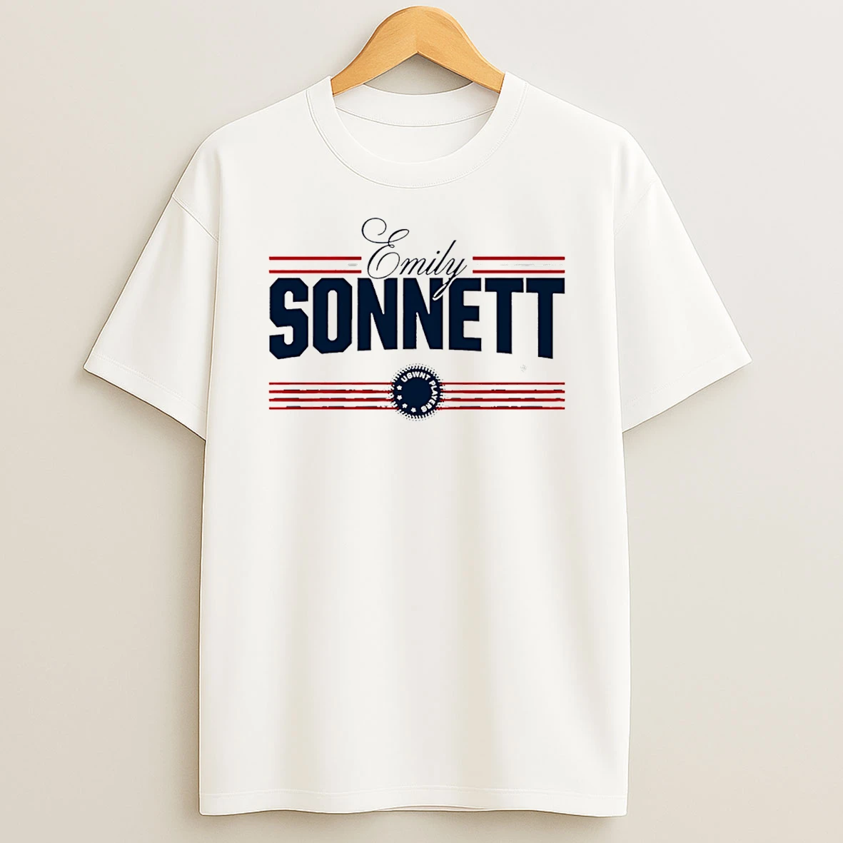Emily Sonnett Uswnt Players Stars Stripes T Shirt