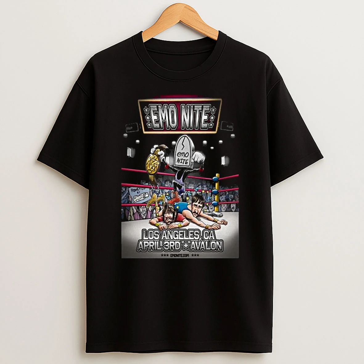 Emo Nite In Los Angeles Ca On April 3 2026 T Shirt