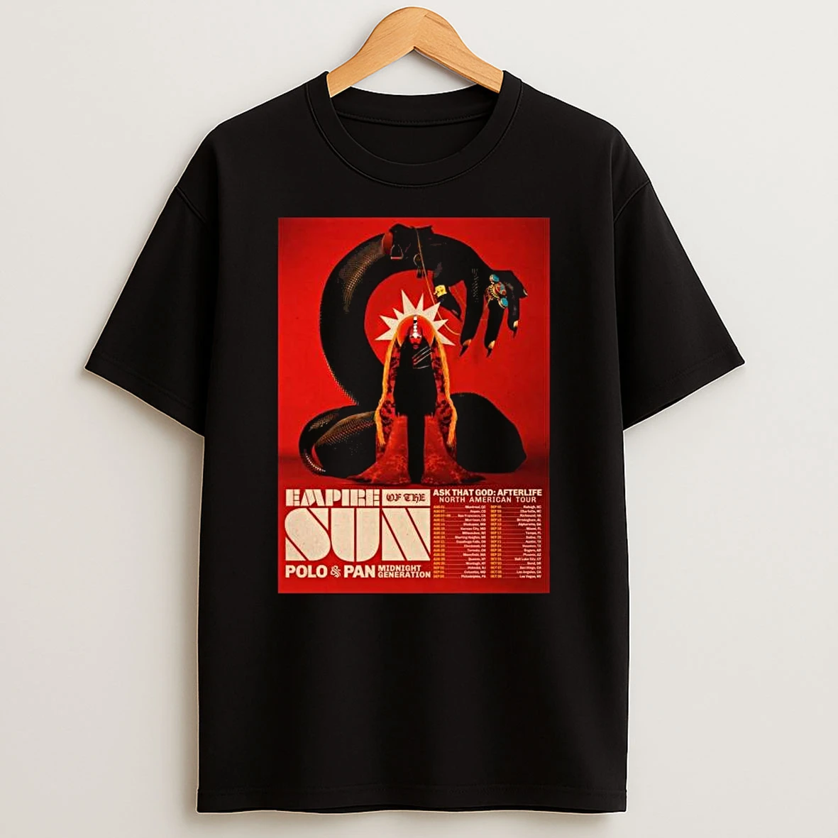 Empire Of The Sun North American Tour 2026 T Shirt