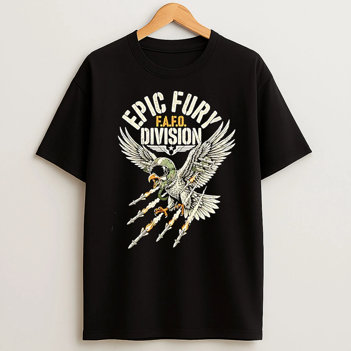 Epic Fury Fafo Division Bird T Shirt