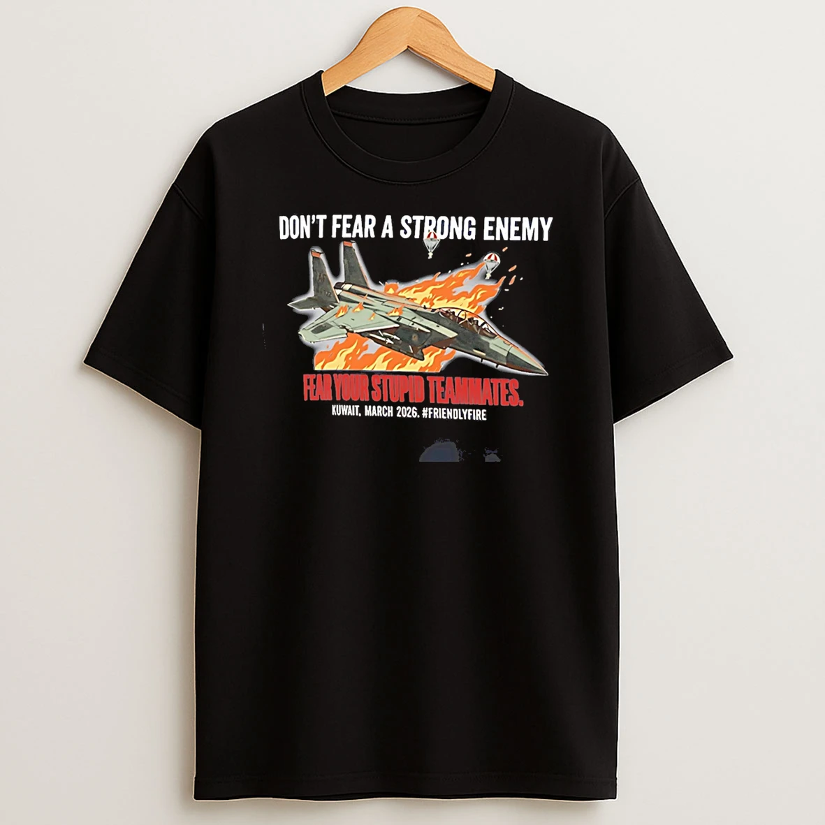 F 15e Strike Eagle Friendly Fire 2026 T Shirt