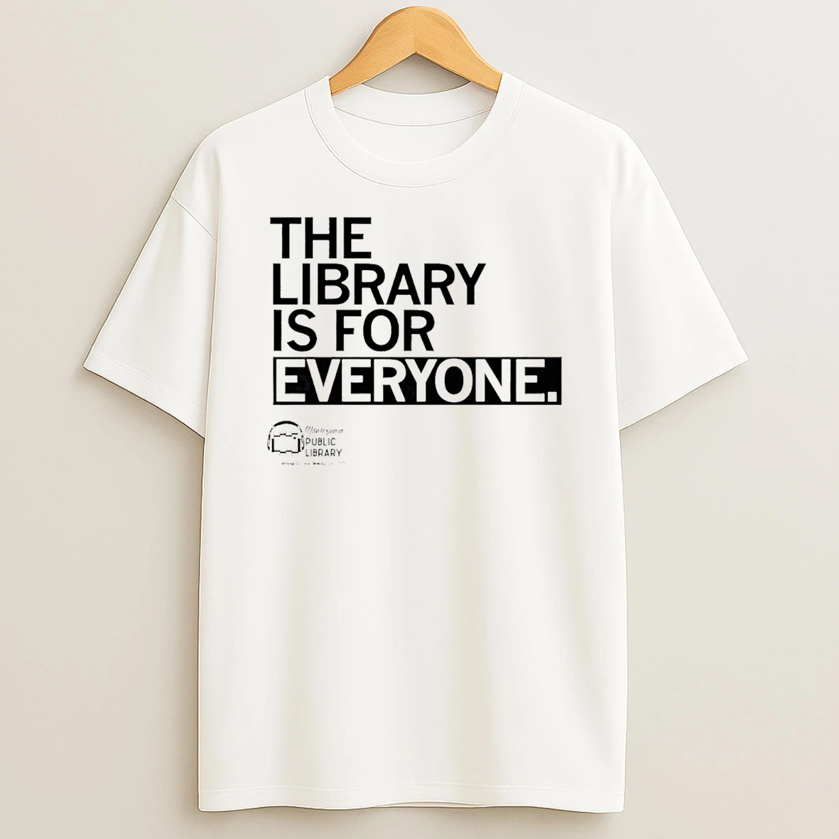 Fompl The Library Is For Everyone T Shirt