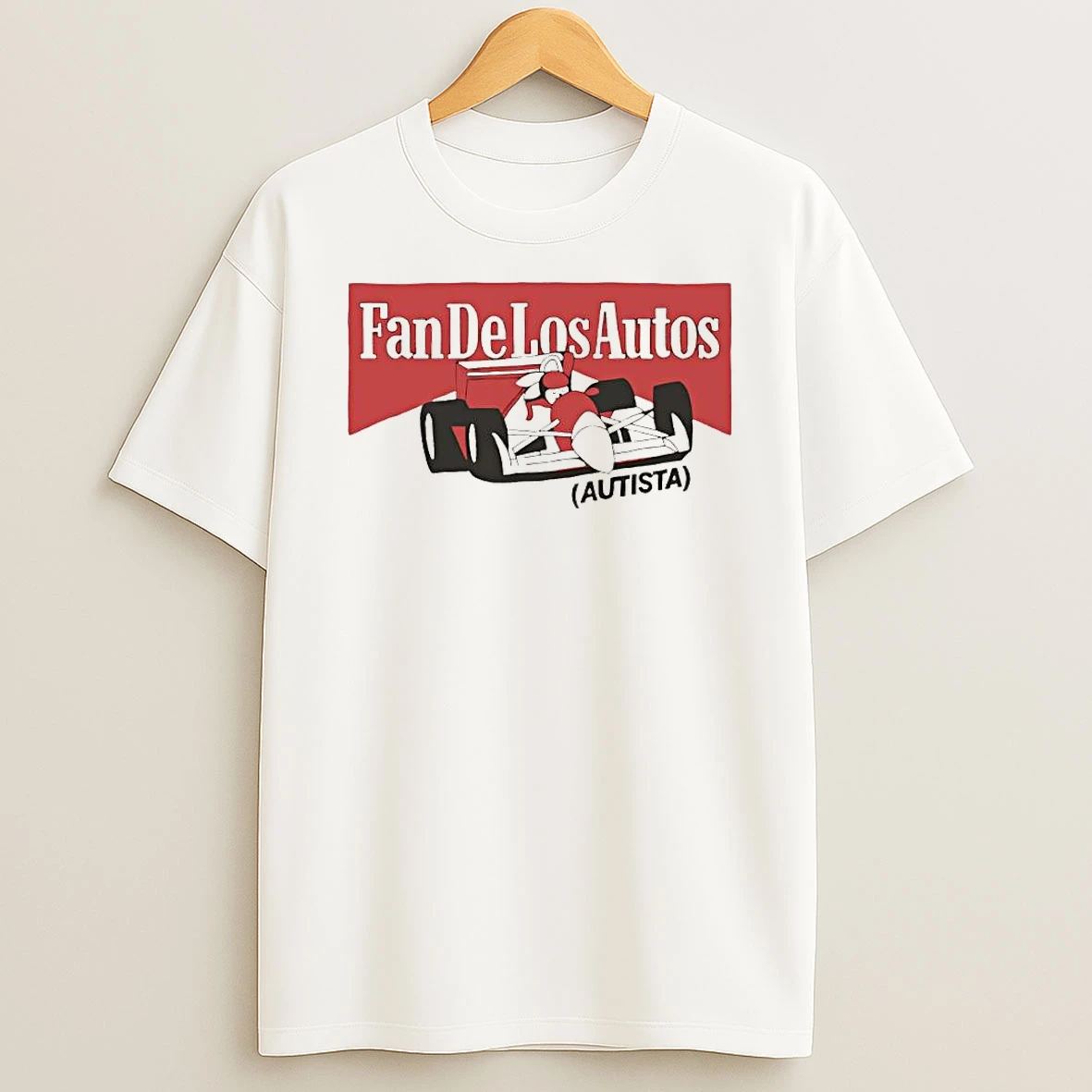 Fan De Los Autos Autista Racing Car T Shirt