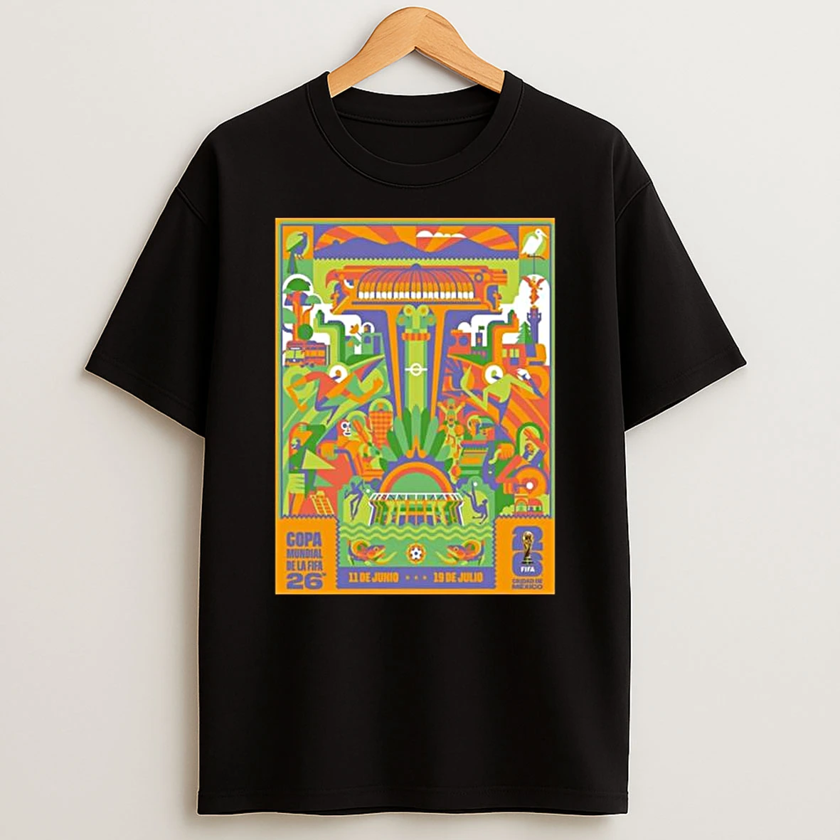 Fifa World Cup Mexico Host City Artist By Cuemanche On July 11 To July 19 2026 T Shirt