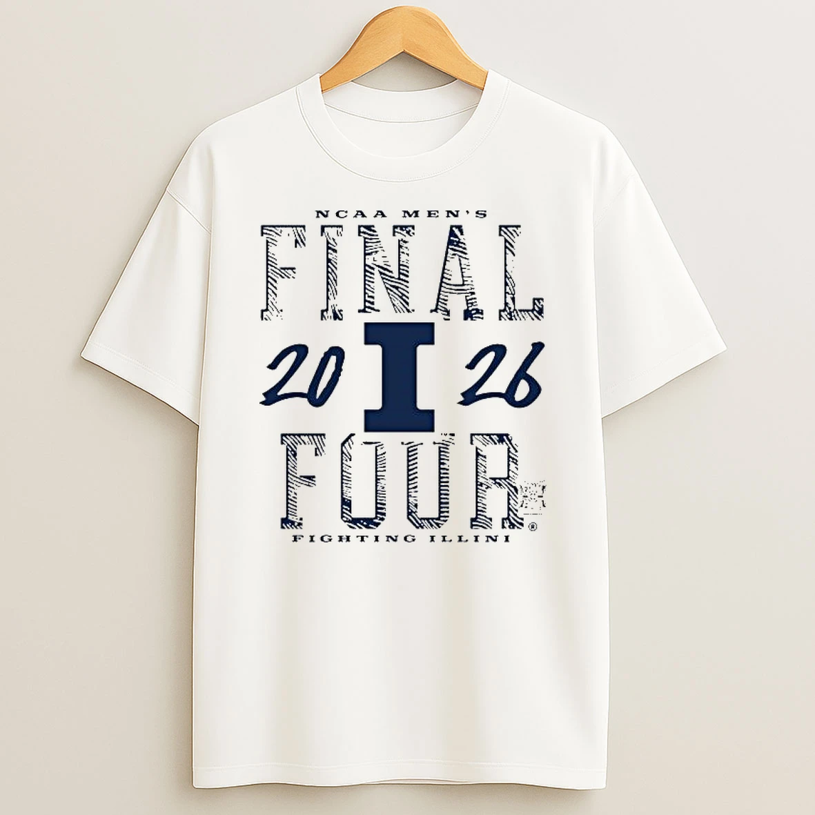 Fighting Illini Ncaa Mens 2026 Final Four Classic T Shirt