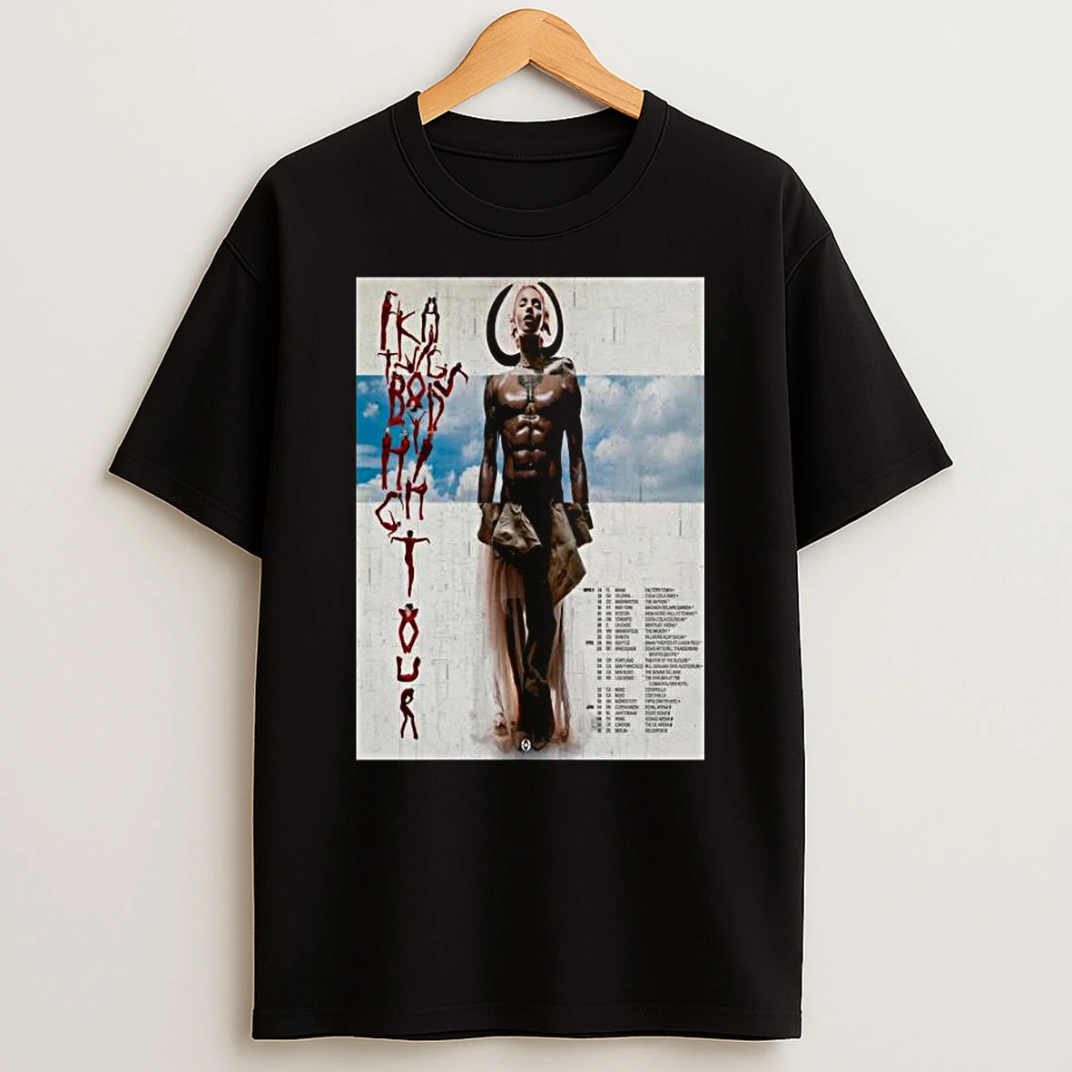 Fka Twigs Body High Tour In Miami March 14 2026 T Shirt