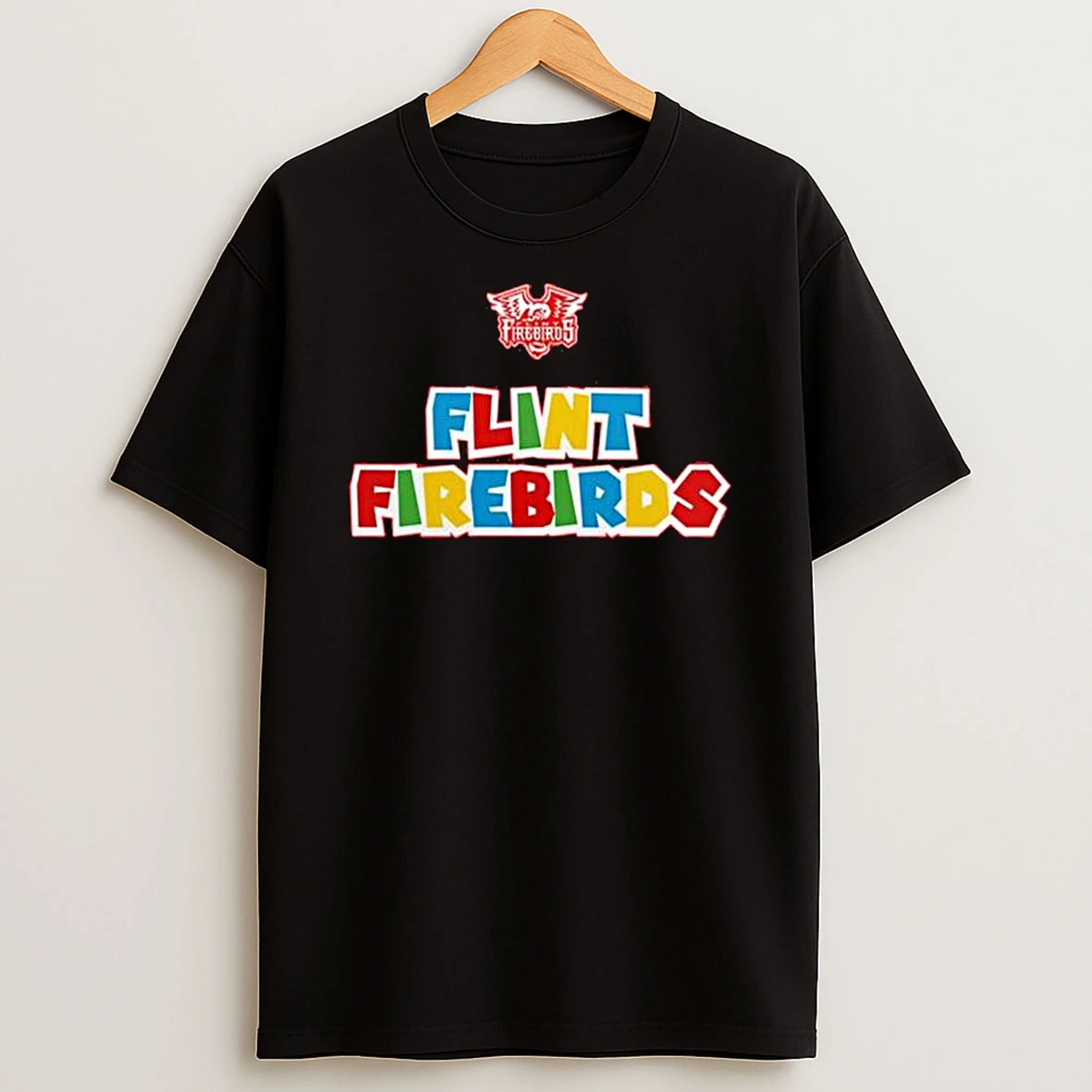 Flint Firebirds X Super Mario 2026 Night Celebration T Shirt
