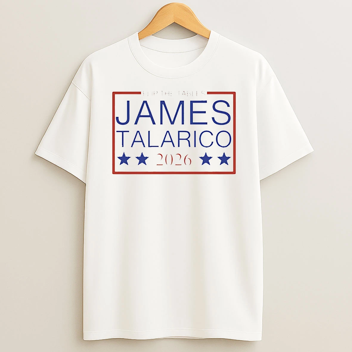 Flip The Tables James Talarico 2026 Senate T Shirt
