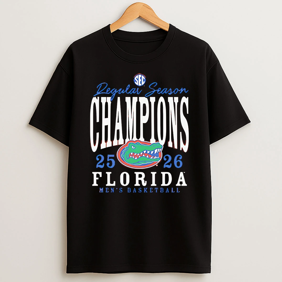 Florida Gators 2026 Sec Regular Season Champions T Shirt