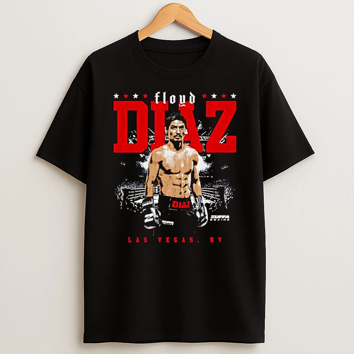 Floyd Diaz Las Vegas Nv Zuffa Boxing T Shirt