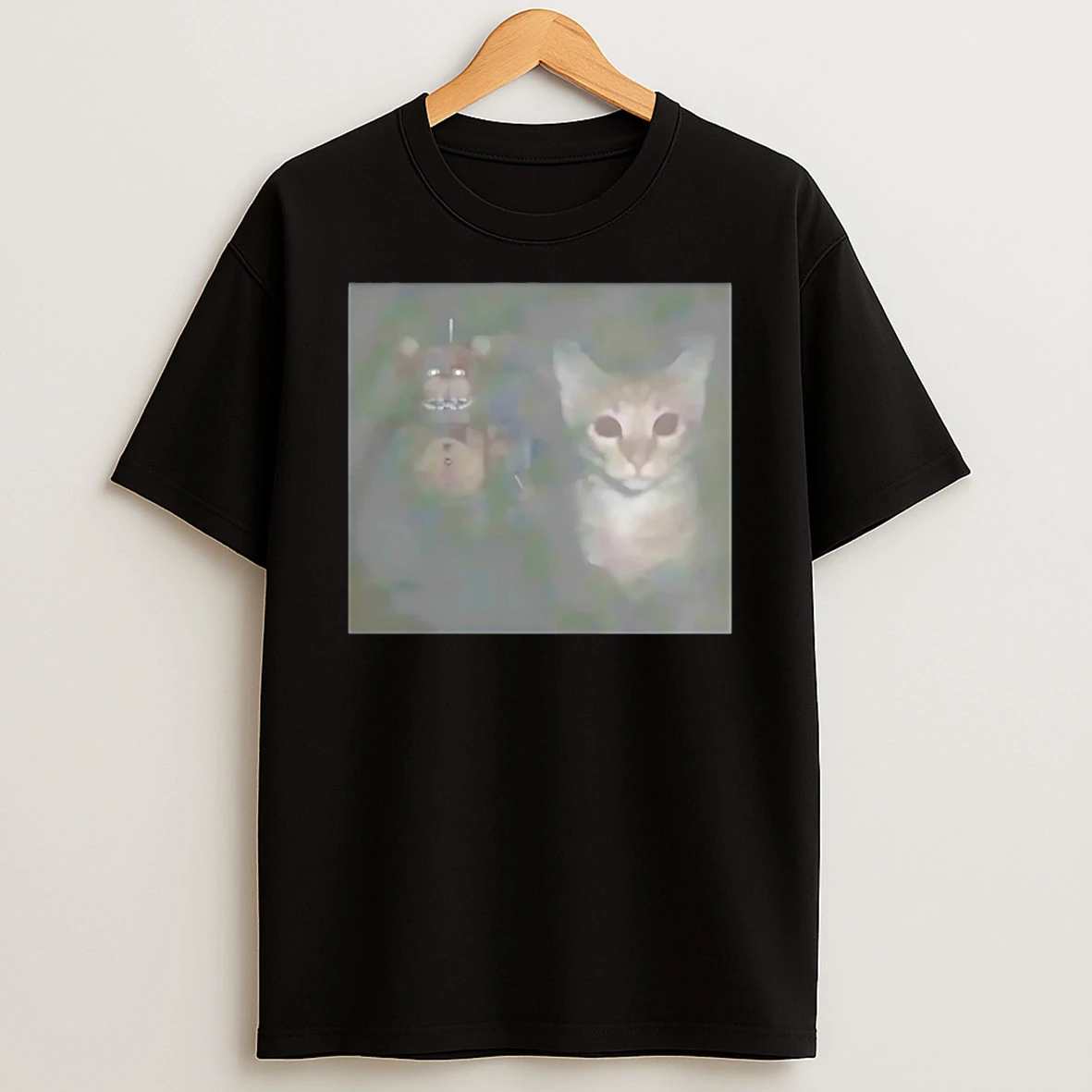 Fnaf Cat Horror T Shirt