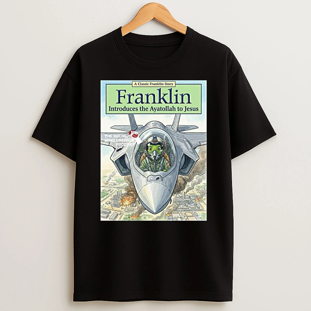 Franklin Introduces The Ayatollah To Jesus T Shirt