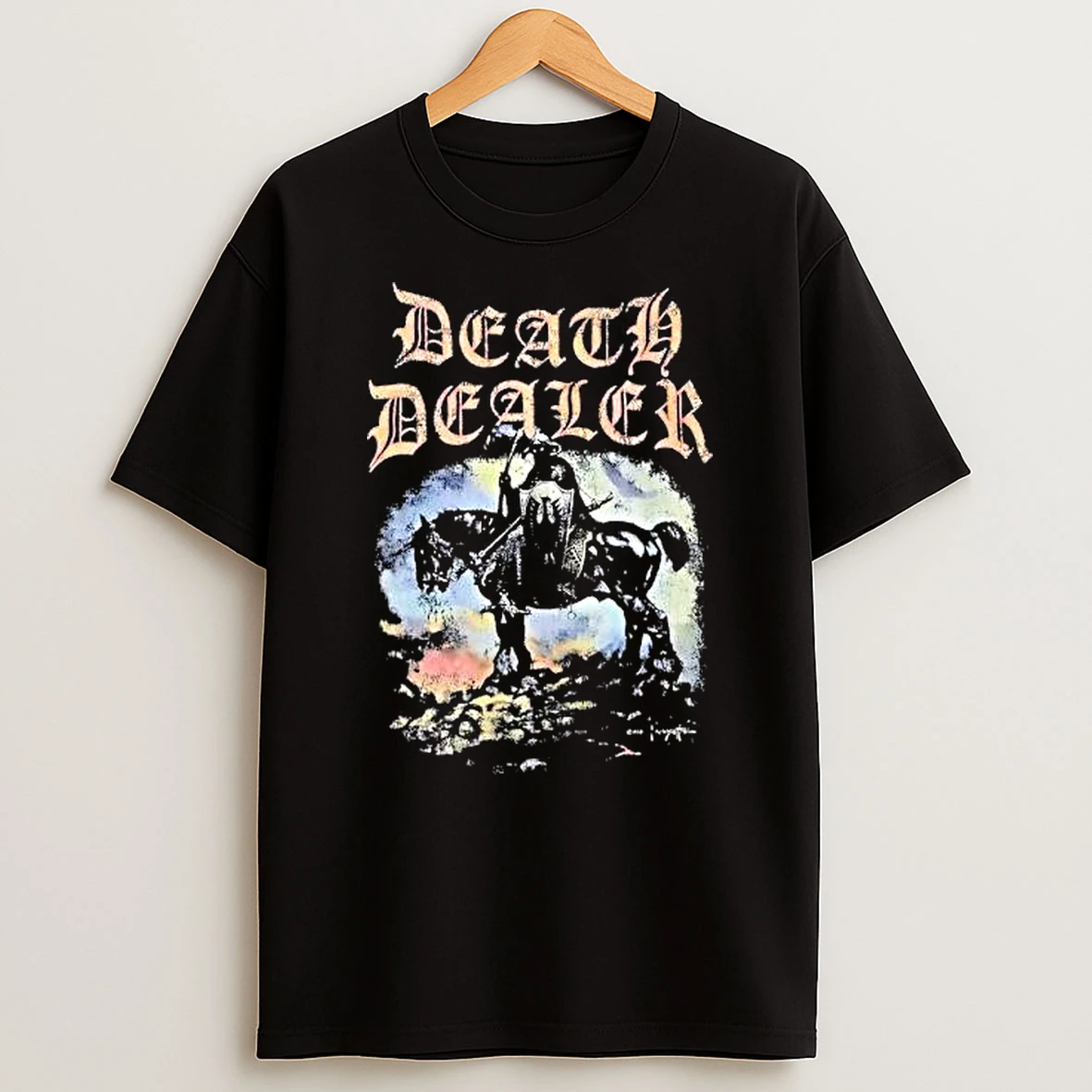 Frazetta Death Dealer Retro T Shirt