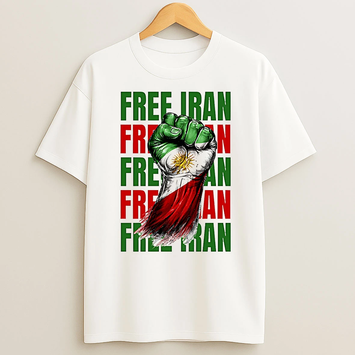 Free Iran We Stand With Iran Protest T Shirt