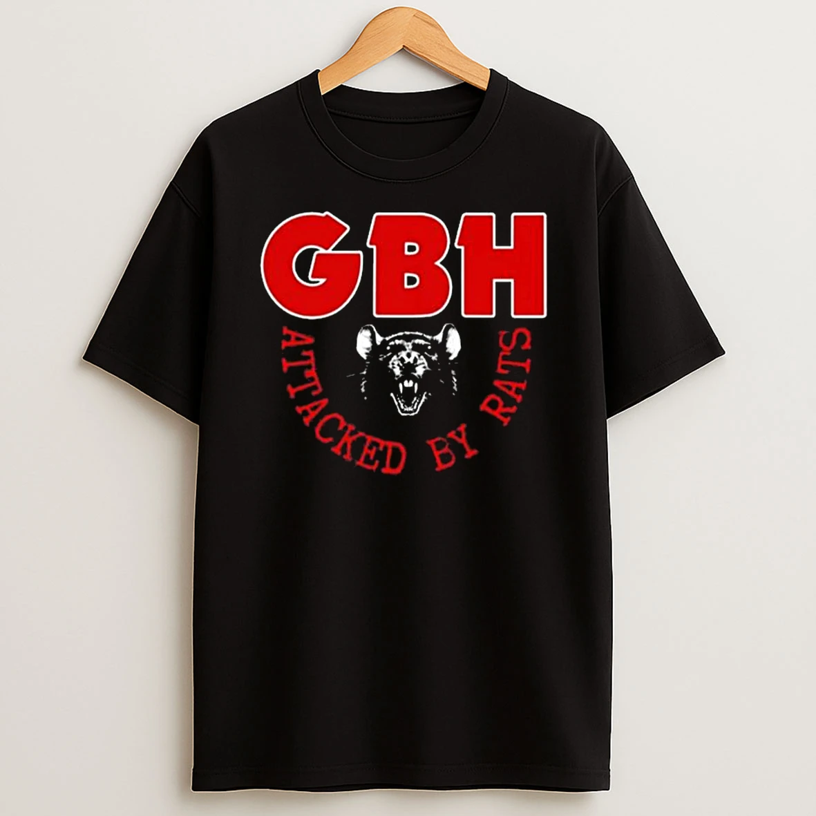 Gbh Attacked By Rats Tour Merch 2026 T Shirt