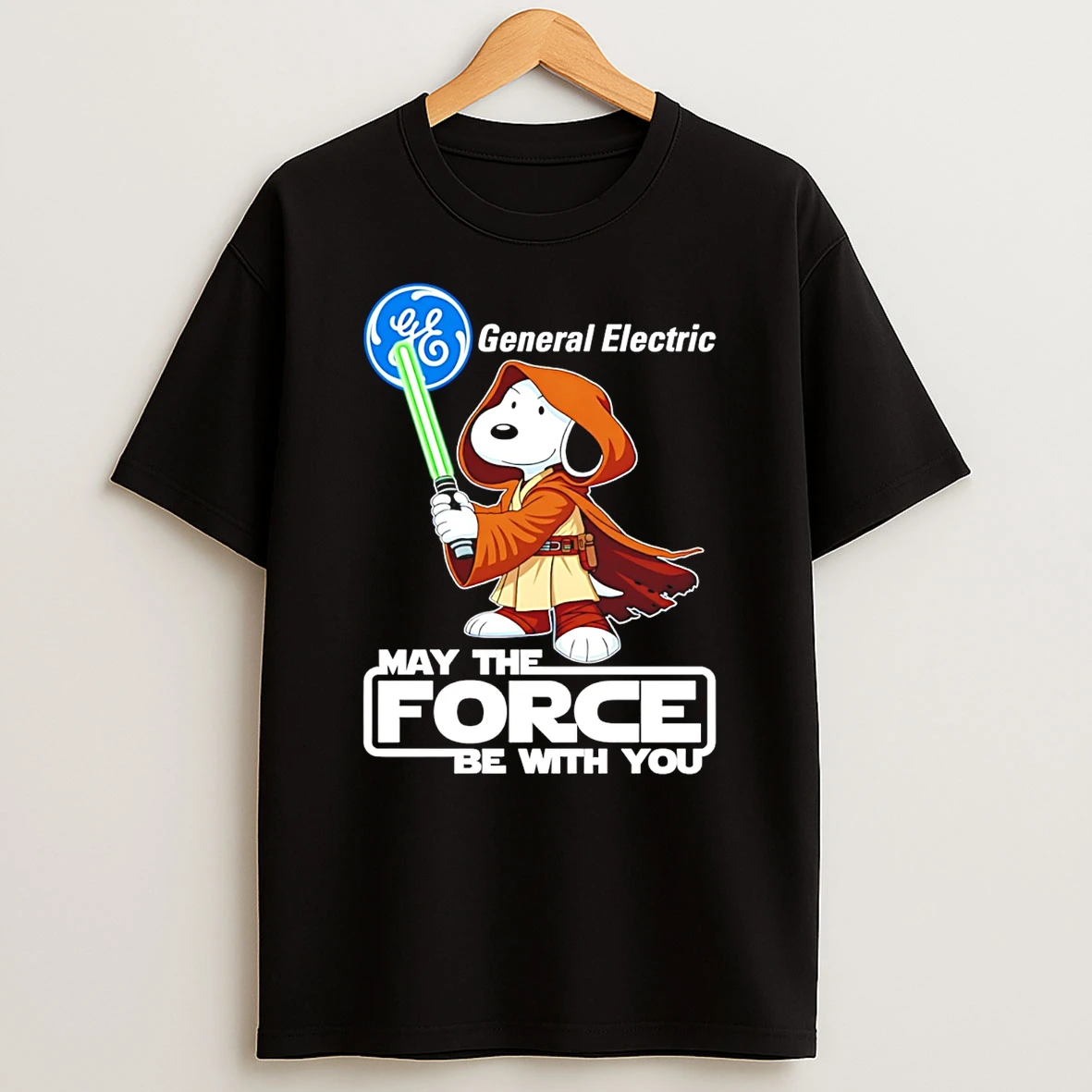 General Electric May The Force Be With You Snoopy X Star War T Shirt