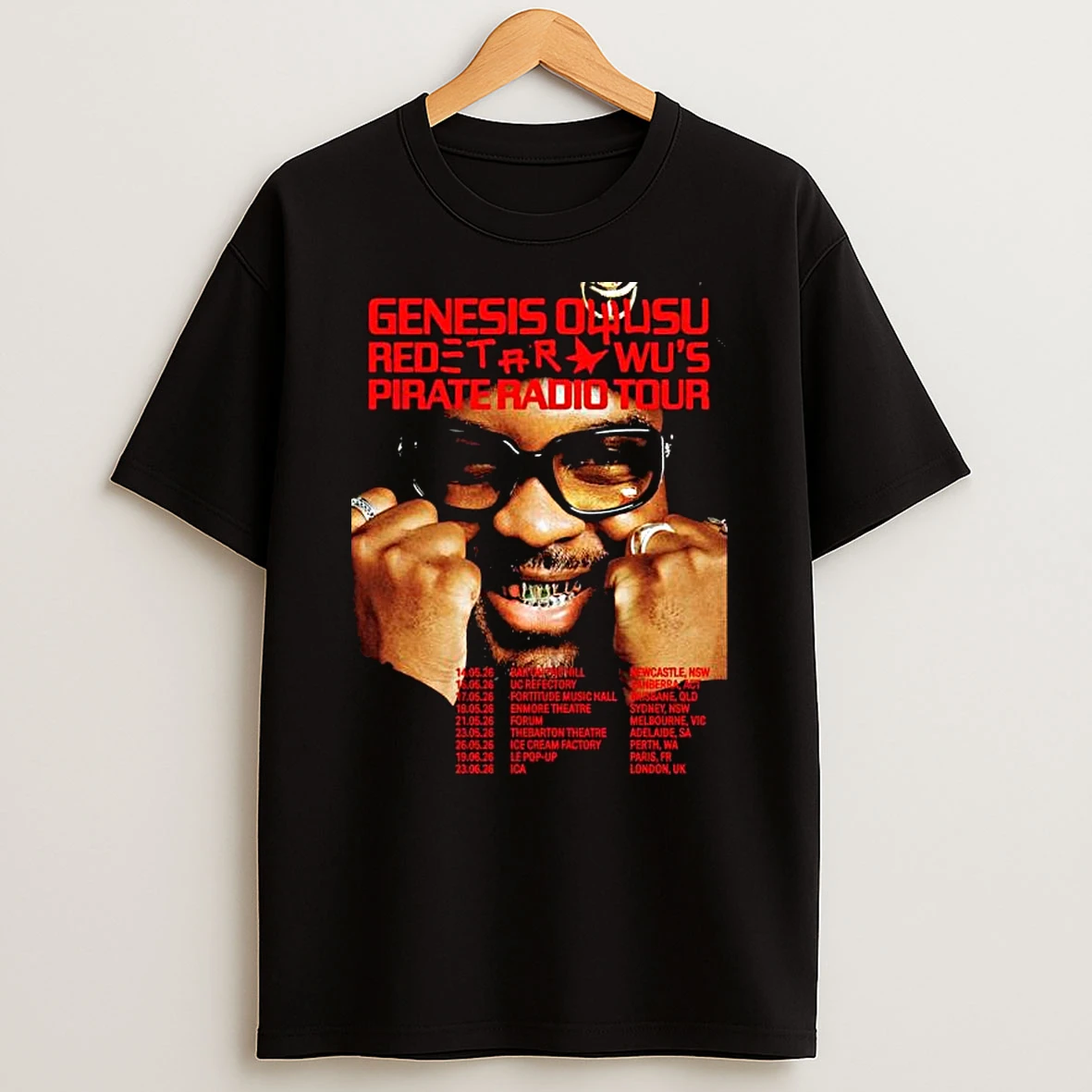 Genesis Owusu Fall Tour 2026 T Shirt