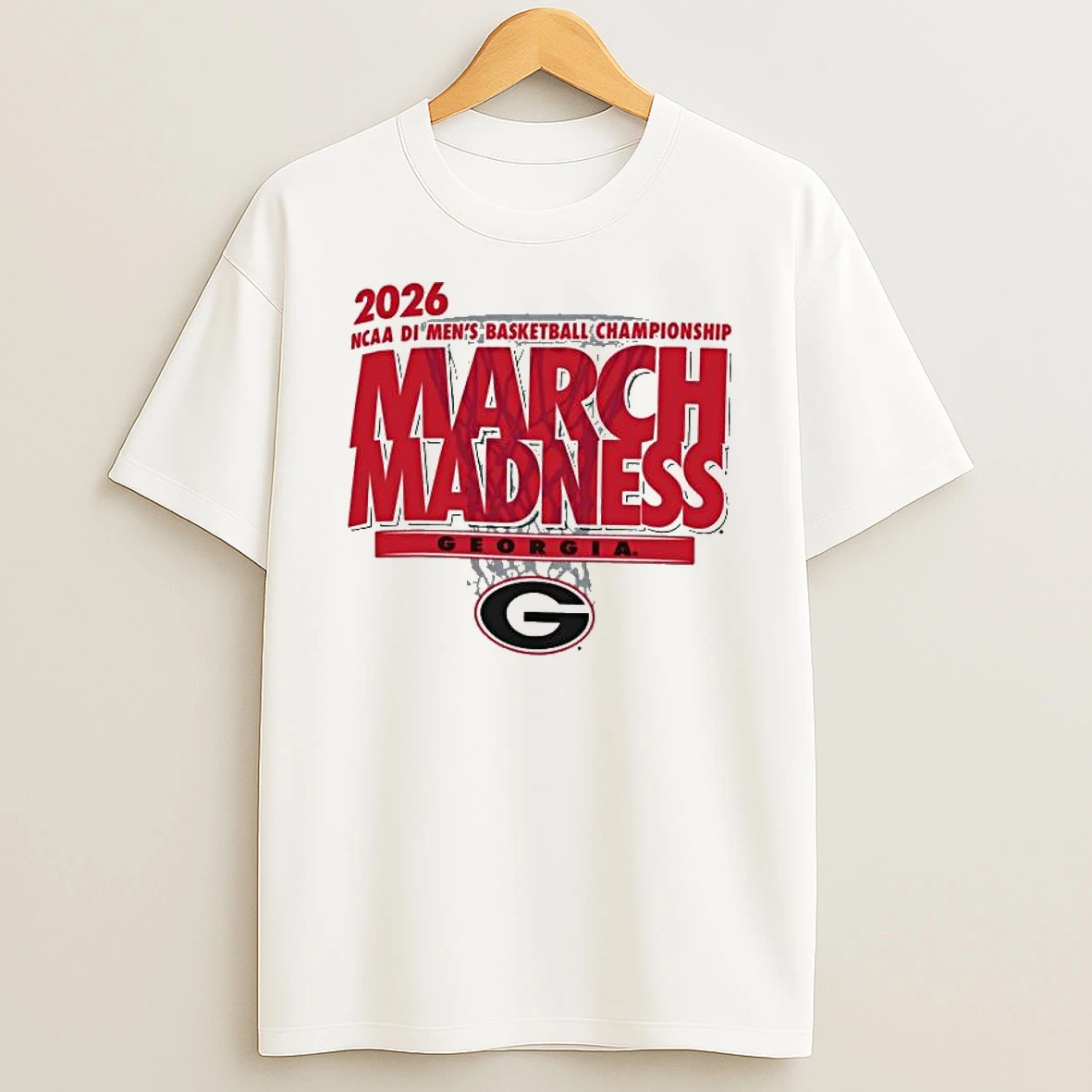 Georgia Bulldogs 2026 Ncaa Di Mens Basketball Championship March Madness T Shirt